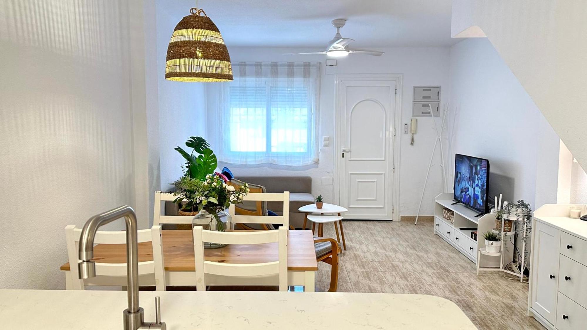 Apartament La Playa Oliva - Casa 20 Alquiler Solo Familias Zewnętrze zdjęcie