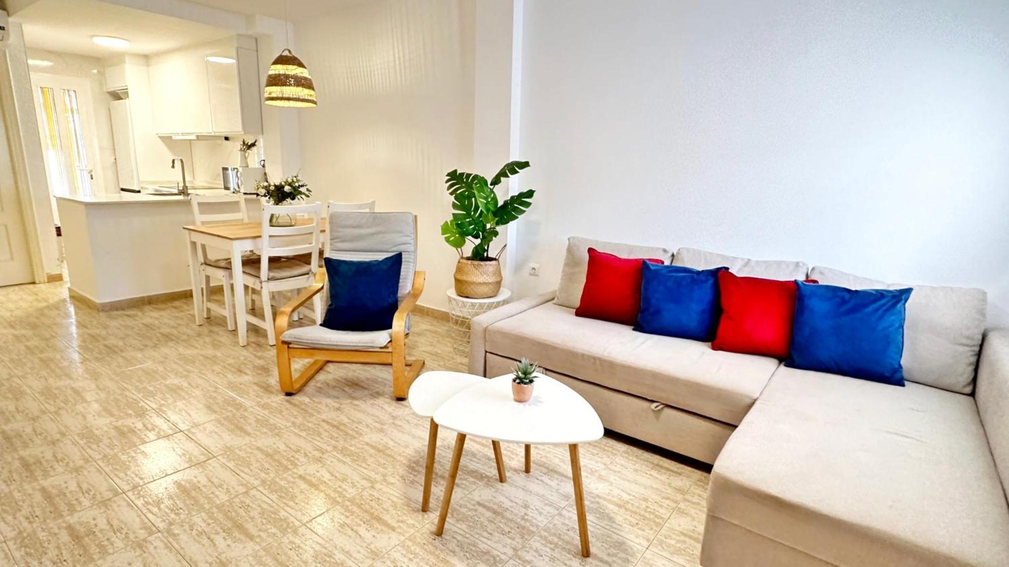 Apartament La Playa Oliva - Casa 20 Alquiler Solo Familias Zewnętrze zdjęcie