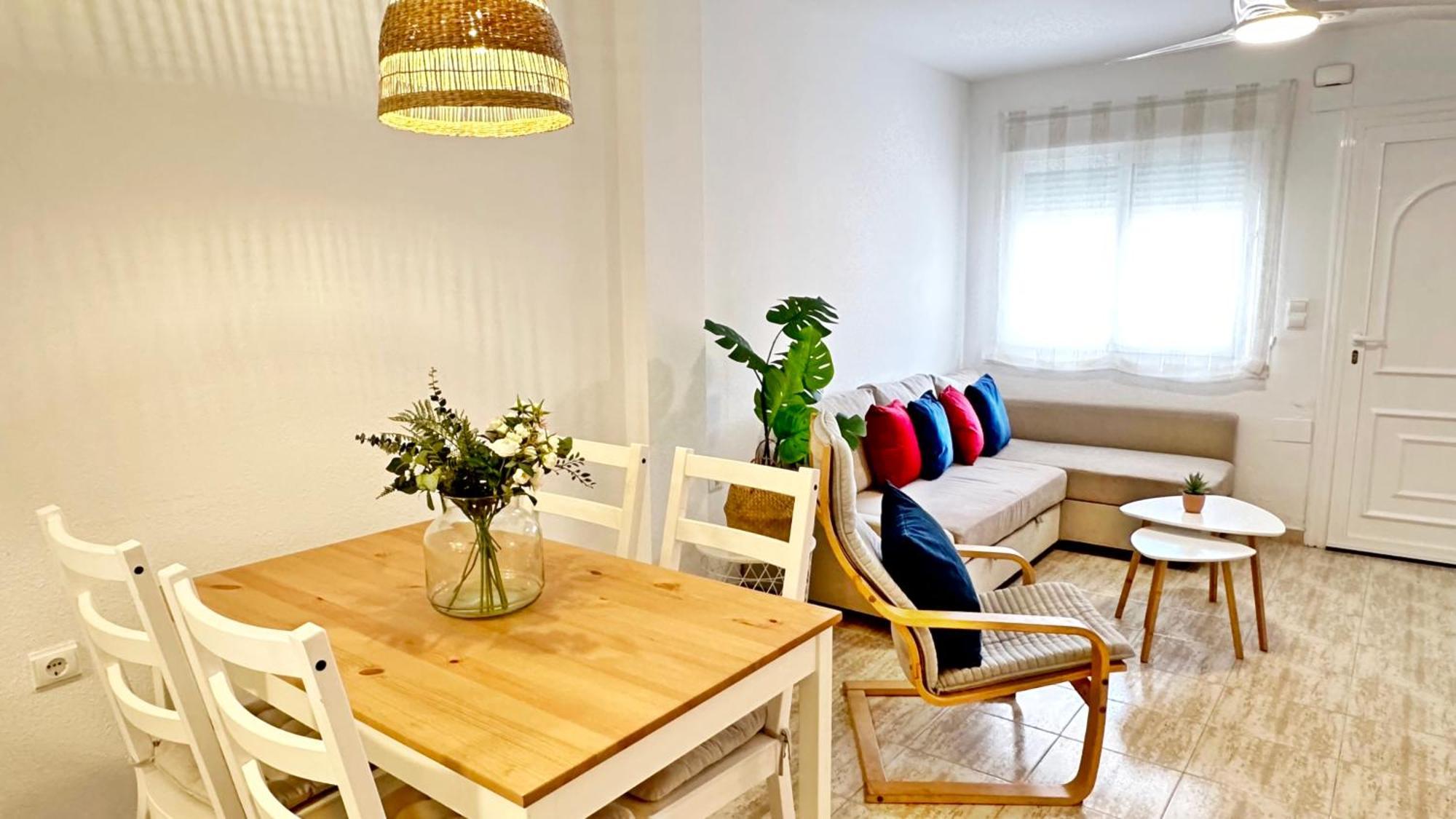 Apartament La Playa Oliva - Casa 20 Alquiler Solo Familias Zewnętrze zdjęcie
